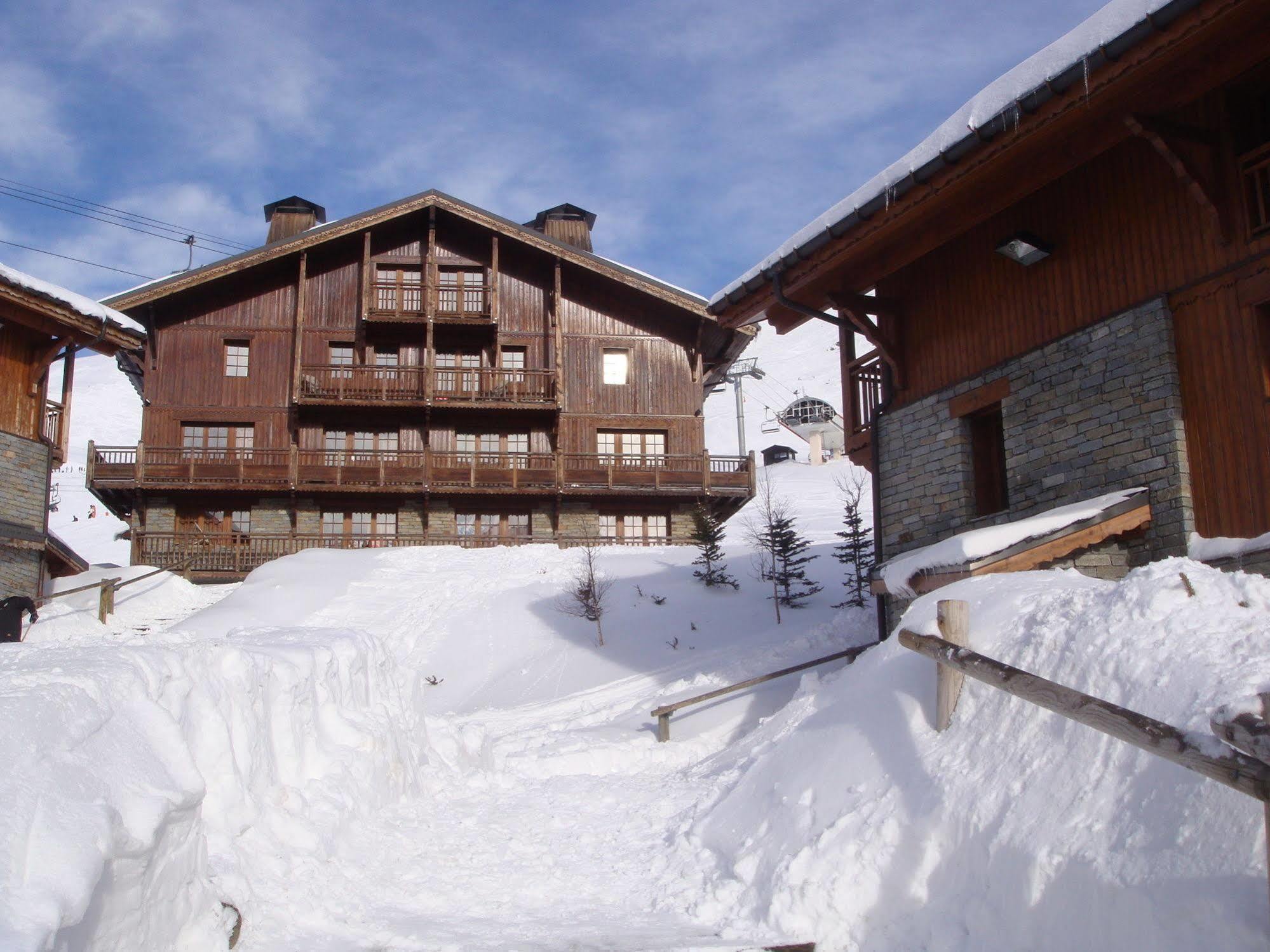 Cgh Residences & Spas Les Chalets Du Soleil Authentiques Saint-Martin-de-Belleville Zewnętrze zdjęcie