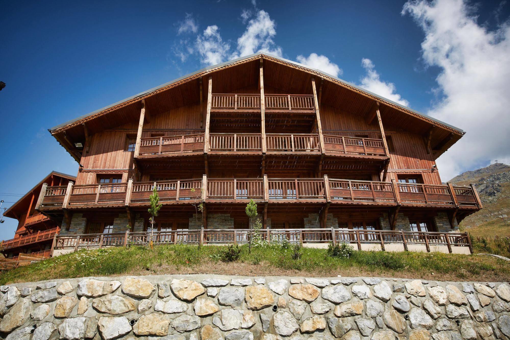 Cgh Residences & Spas Les Chalets Du Soleil Authentiques Saint-Martin-de-Belleville Zewnętrze zdjęcie